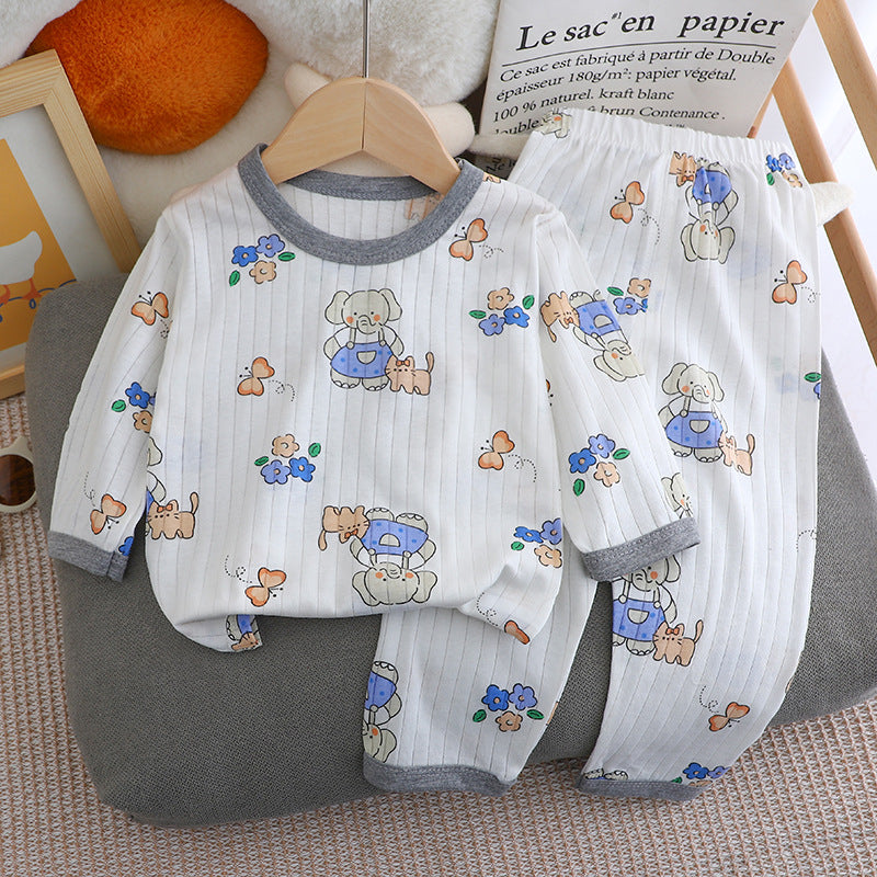 Long-sleeved Homewear Suit - For Boys & Girls