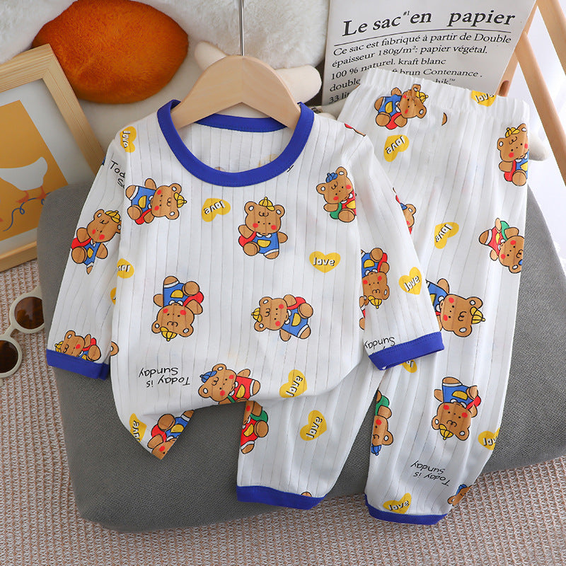 Long-sleeved Homewear Suit - For Boys & Girls