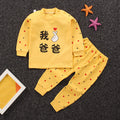 Baby Two-piece Cotton Set - Sweater Pajamas