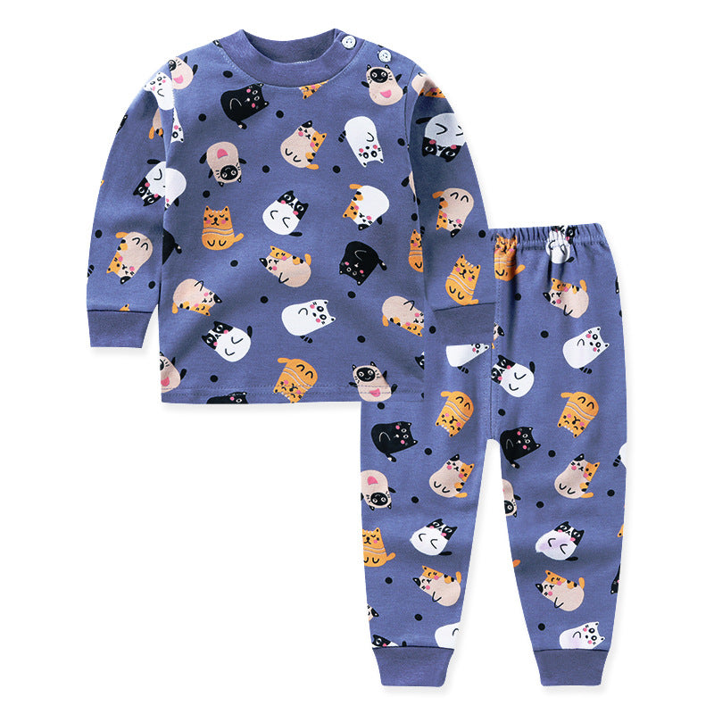 Cotton Long Sleeved Trousers For Boy & Girl