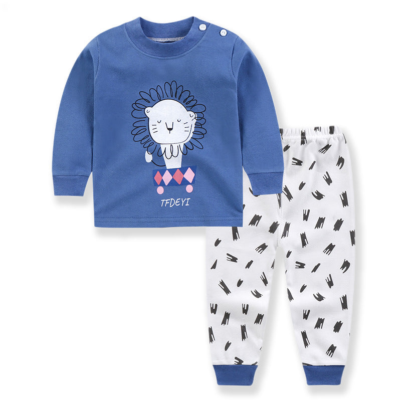 Cotton Long Sleeved Trousers For Boy & Girl