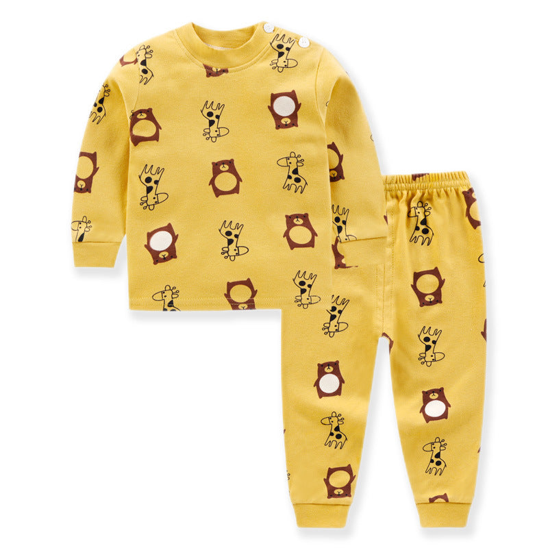 Cotton Long Sleeved Trousers For Boy & Girl
