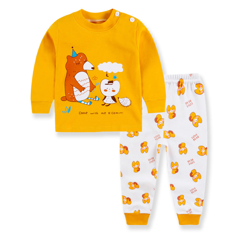 Cotton Long Sleeved Trousers For Boy & Girl