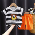 Short-sleeved Suit Pure Cotton T-shirt Shorts Set