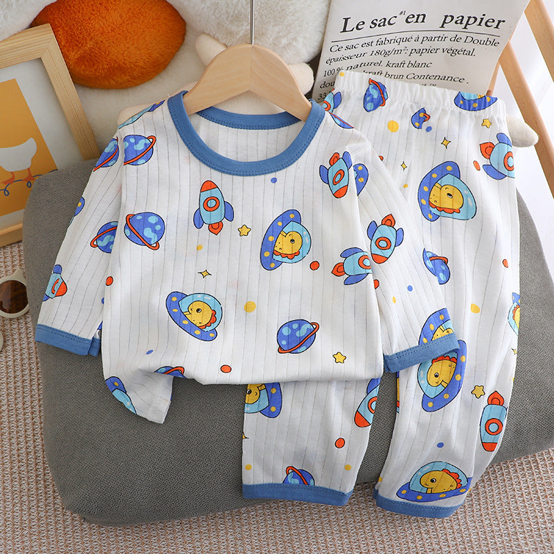 Long-sleeved Homewear Suit - For Boys & Girls