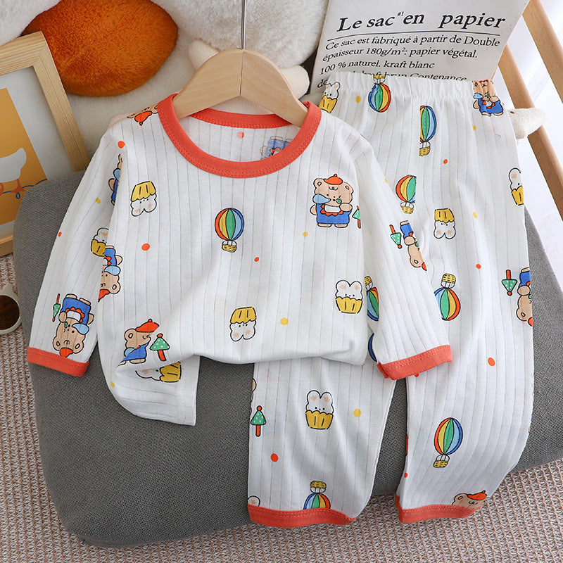 Long-sleeved Homewear Suit - For Boys & Girls