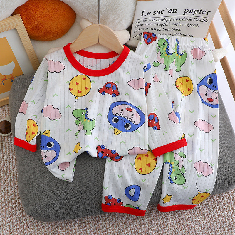 Long-sleeved Homewear Suit - For Boys & Girls