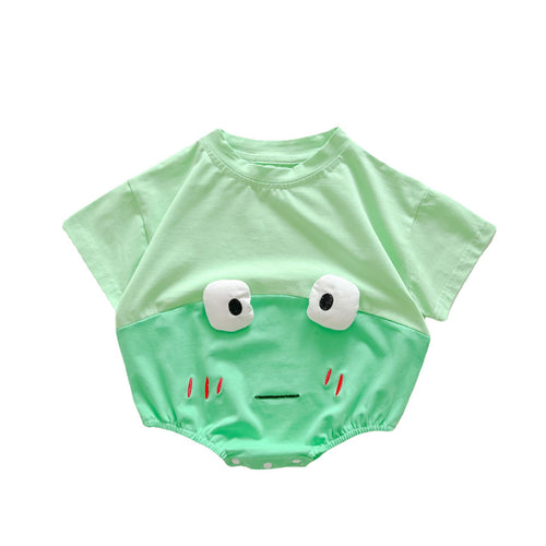 Baby Frog Cotton Rompers