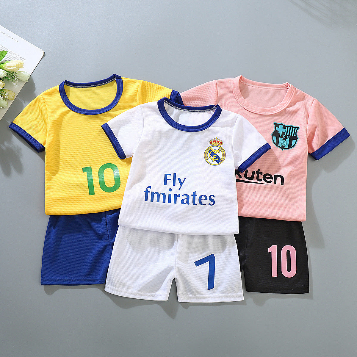 Spring Summer Jersey Training Wear - For Boys And Girls